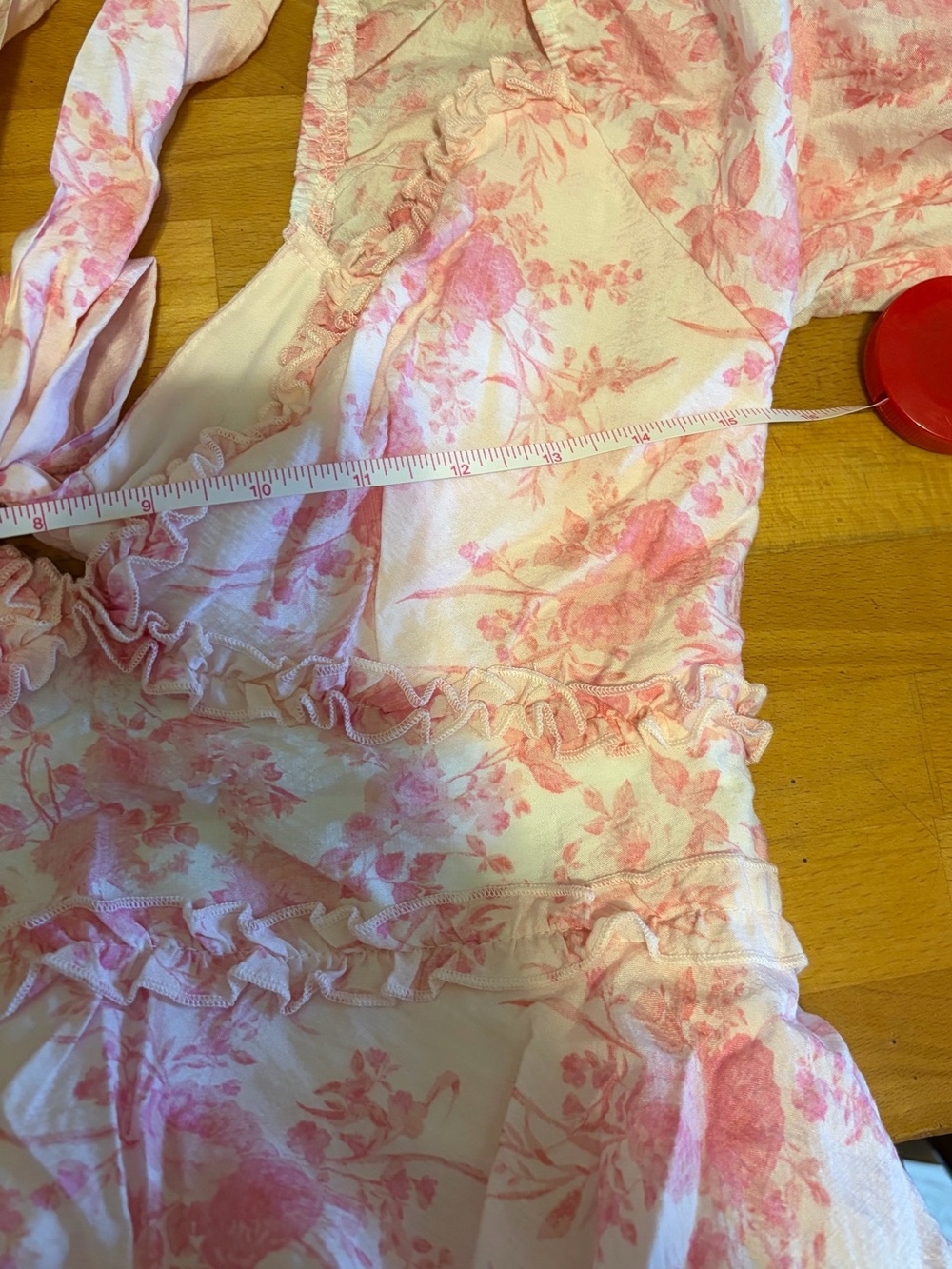 Altar'd State Pink Floral Romper - Picture 11 of 12